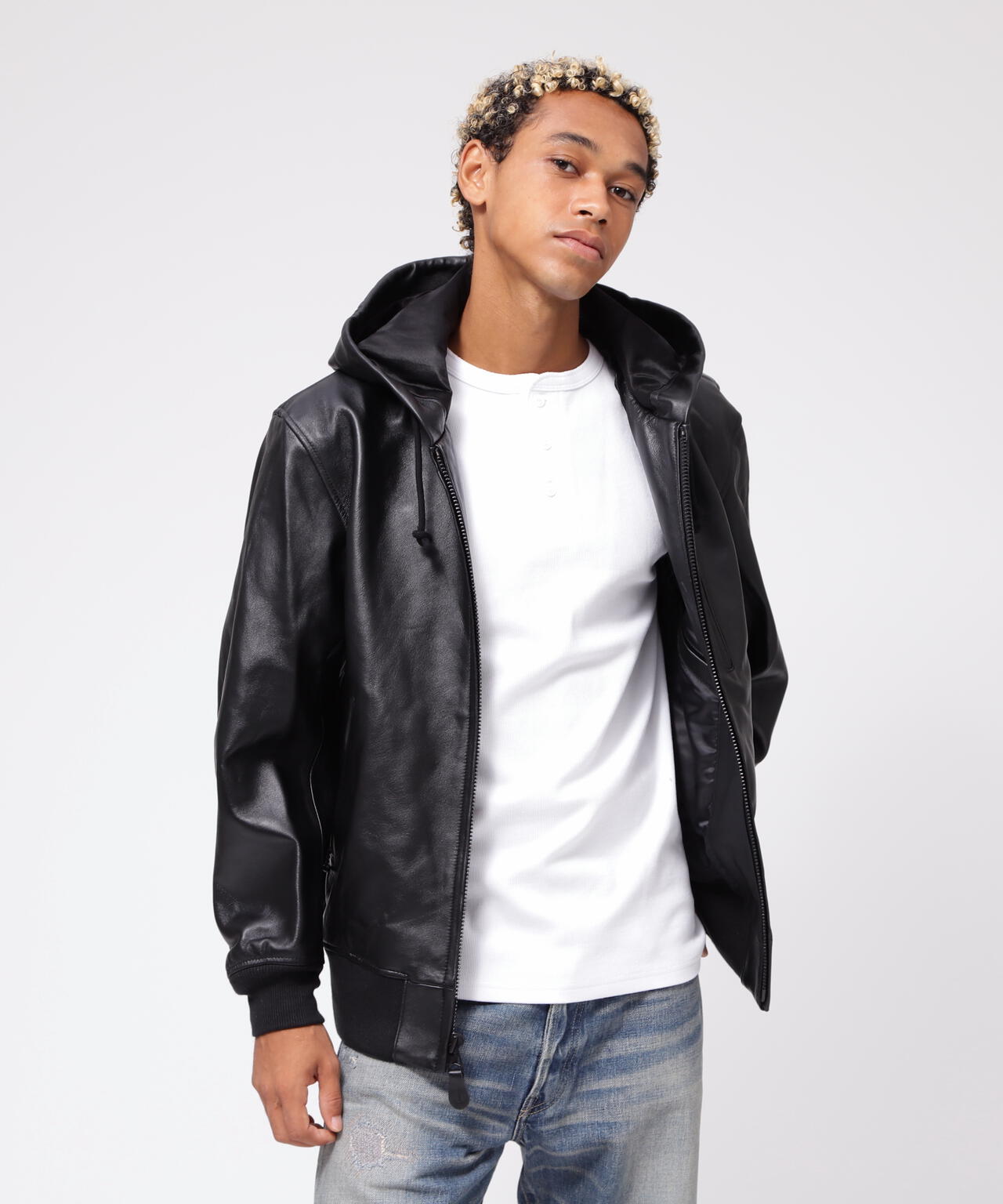 直営店別注》COMFORTABLE LEATHER PARKA Mk-2 / コンフォータブル