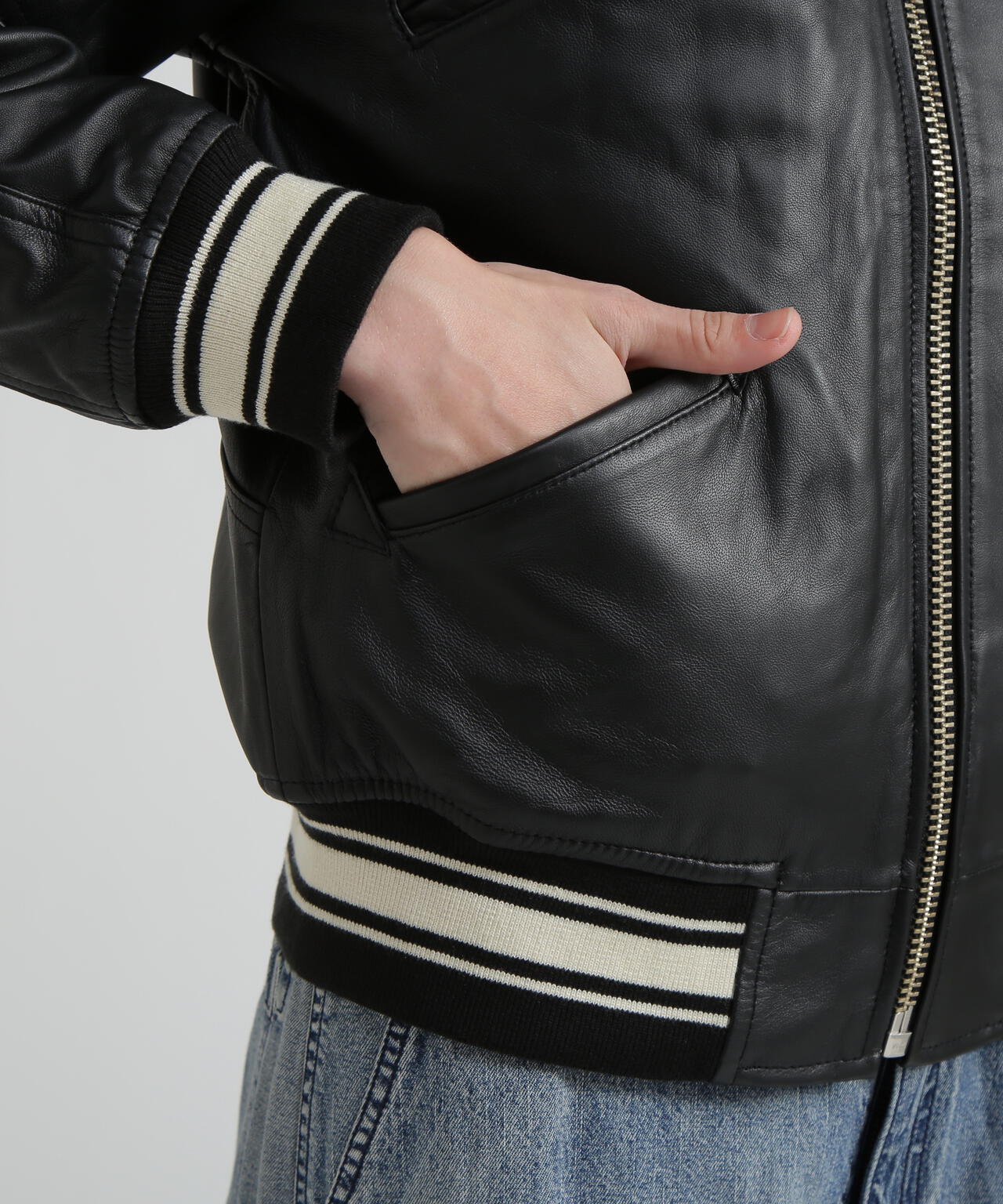 WOMAN》SIGNATURE HOODED LEATHER | AVIREX（アヴィレックス