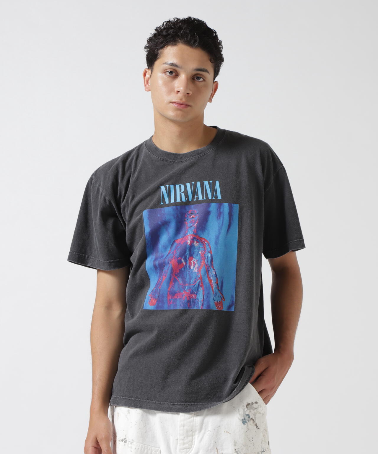 NIRVANA SLIVER ニルヴァーナ Tシャツ 白 Lサイズ