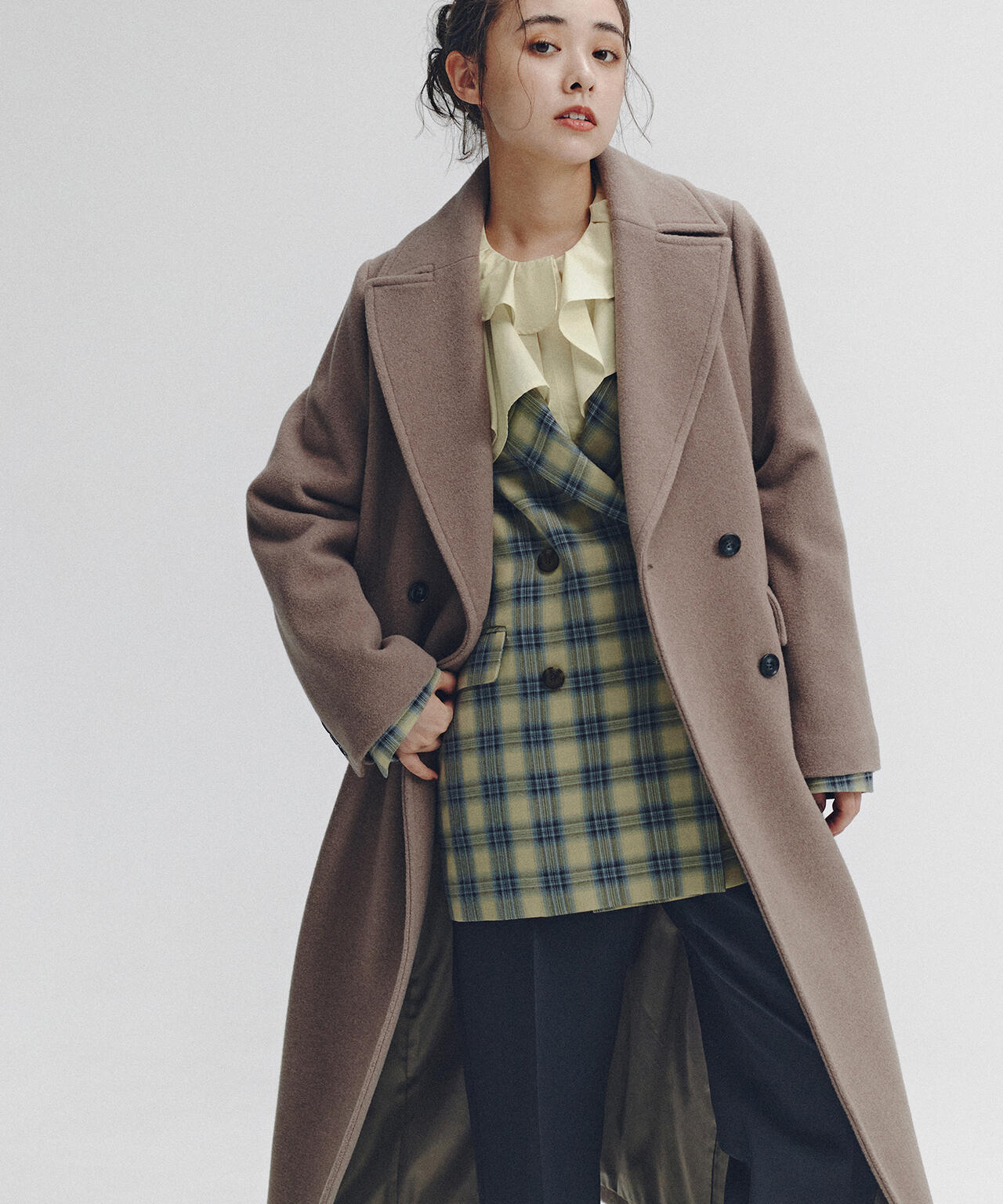 Naptime ロングコート 2024 ライトブルー Sサイズ Nissy Naptime