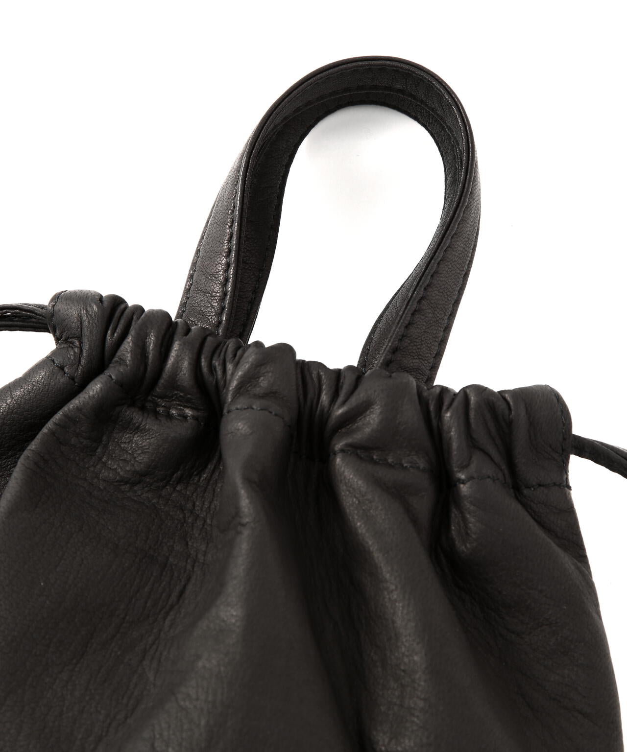 Aeta / DOUBLE FACED DRAWSTRING POUCH + HANDLE : M | THE LIBRARY
