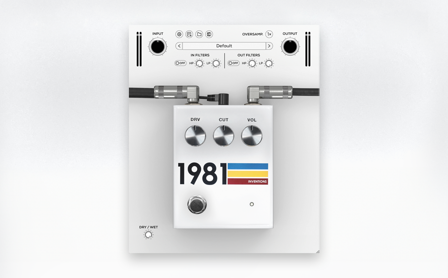 ギター 1981 INVENTIONS DRV WHITE FACE 008810 ギター 1981