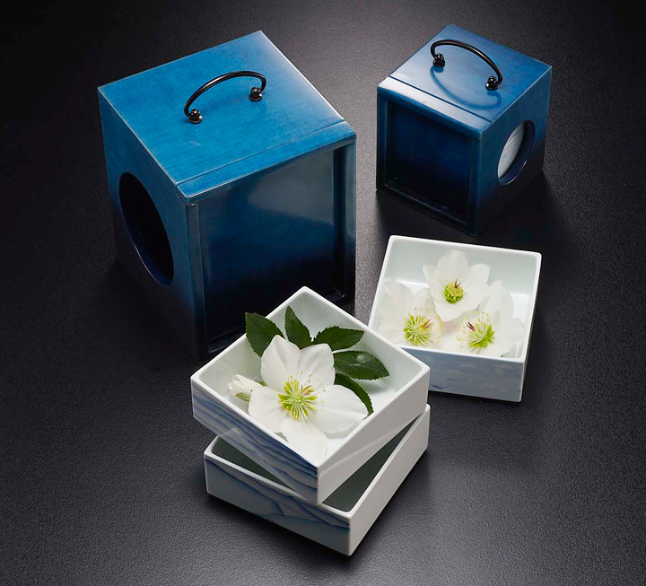 MIYRI -みゆり- 遊山箱［藍シリーズ］ | 工房フローラ