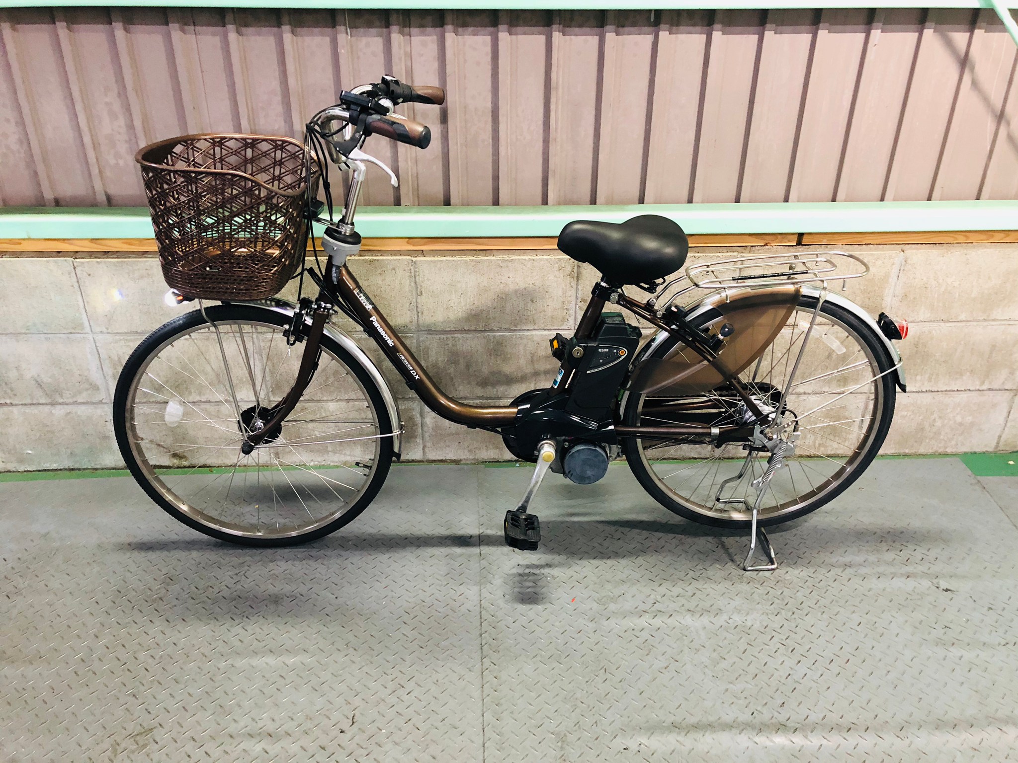 Panasonic電動アシスト自転車リチウムビビDX.24インチ②