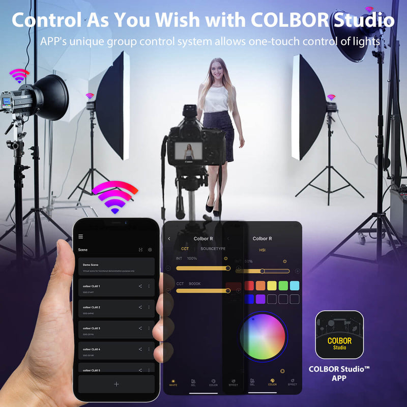 Full Color RGB Video Light COLBOR CL60R | Moman