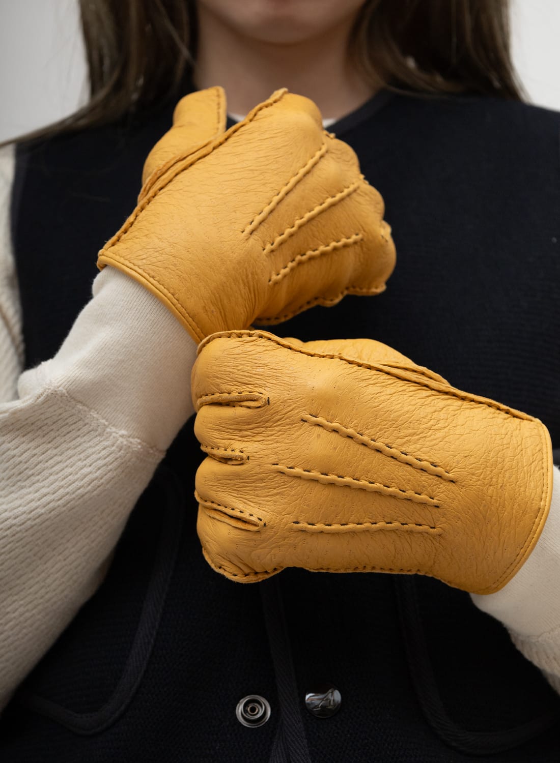 デンツ ペッカリー カシミアライニング サイズ8 デンツ（DENTS