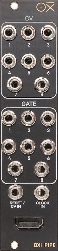 Oxi Instruments OXI Pipe - Eurorack Module on ModularGrid