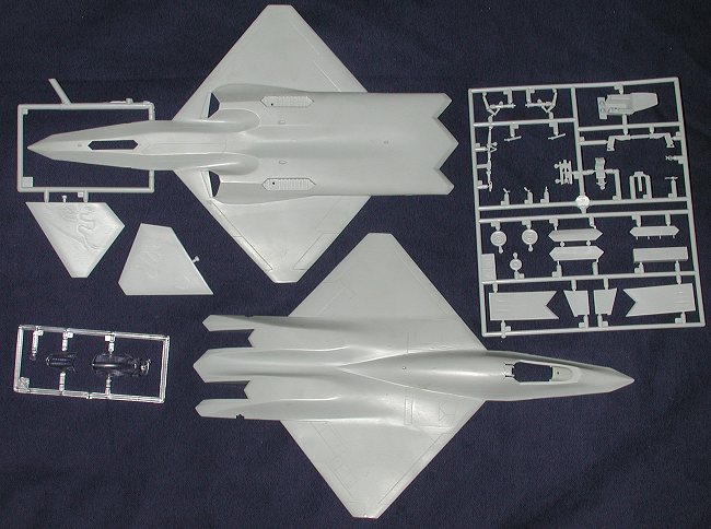 DML YF-23 1/72スケールモデルキット USAF YF-23 (Plastic model