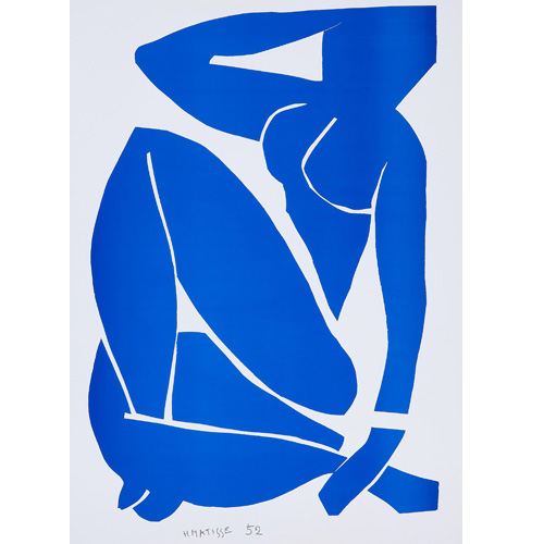 モダンアートエナジー / アンリ・マティス「ブルーヌード3」