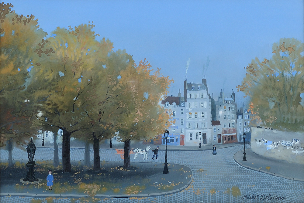 未開封 ジグソーパズル ミッシェルドラクロワ 雪のムーランルージュ