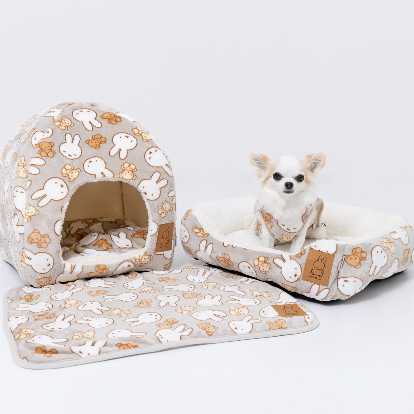 未使用品FIFI&ROMEOフィフィロメオ☆ドット柄ベッド水玉クッション