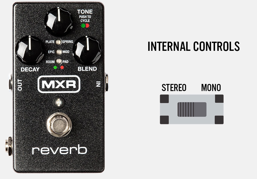 MXR® | REVERB | M300 | モリダイラ楽器