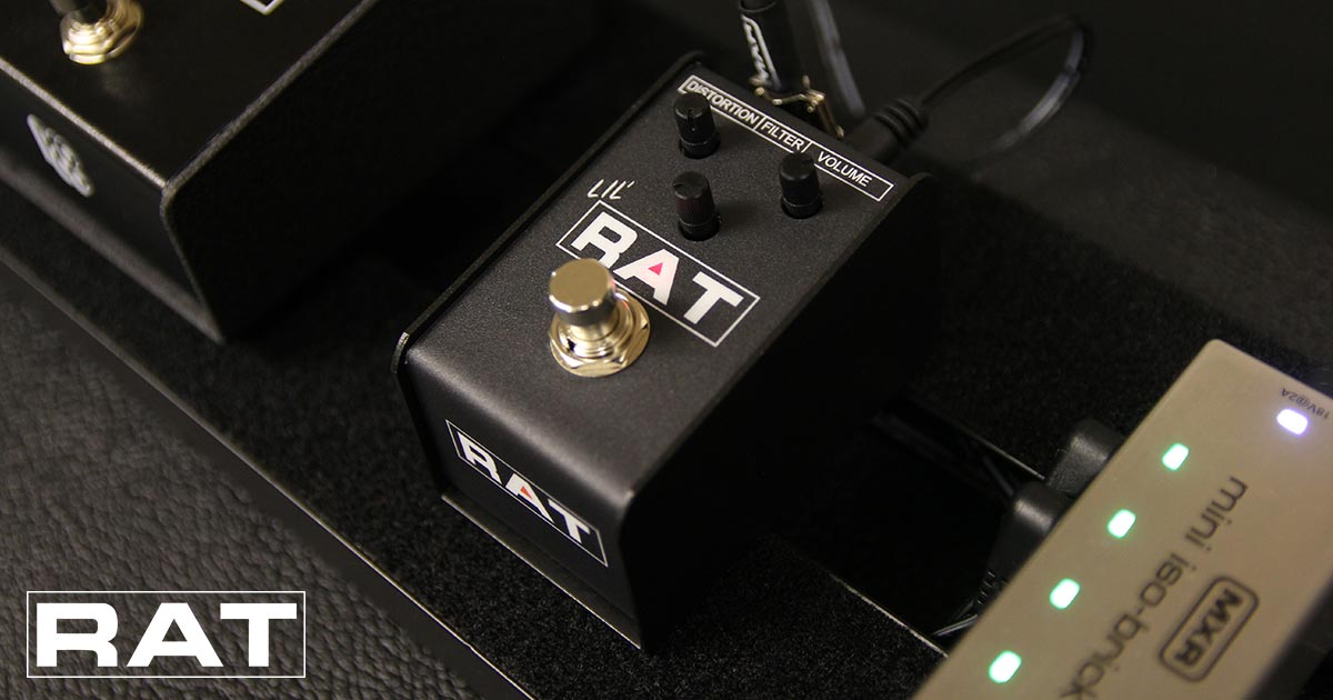 RAT Distortion | LIL' RAT | モリダイラ楽器