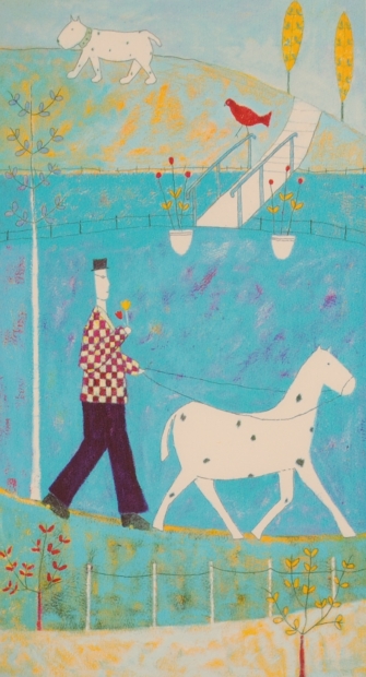 アノラ·スペンス ドローイング[ミュージシャン·イン·ア·カー] アノラ