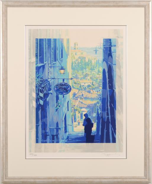 真作】版画 レオ・パシリコ シルクスクリーン モダンアートの巨匠 V88