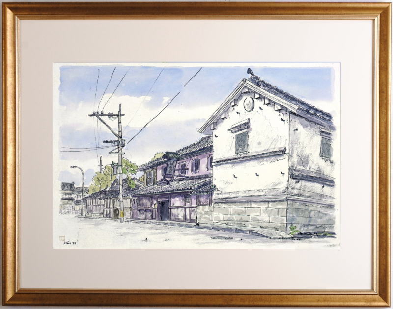 吉田正雄先生の油絵、アンティーク