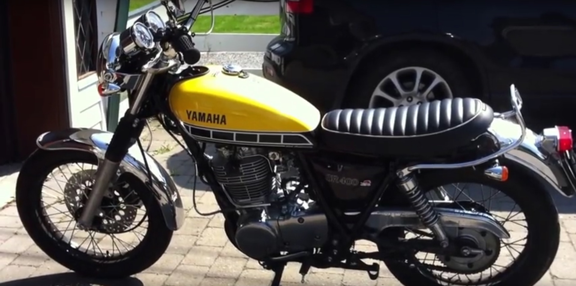 YAMAHA SR400FI 4型 燃料タンク 60周年記念モデル