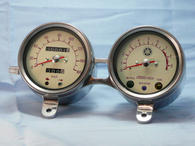 初期型 SR500 スピードメーター タコメーター セット 初期型 SR500