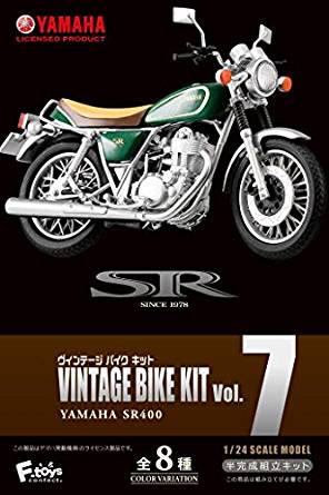 YAMAHA SR400のミニプラモデルが発売！ | モトタイムズ MOTO TIMES