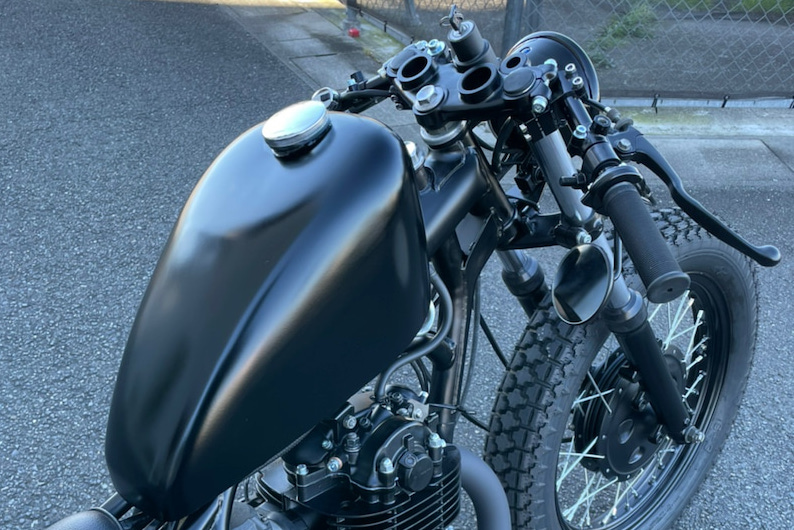 SR 初期型タンク SR400 タンク ブラックカラー SR400 78年式 初期型