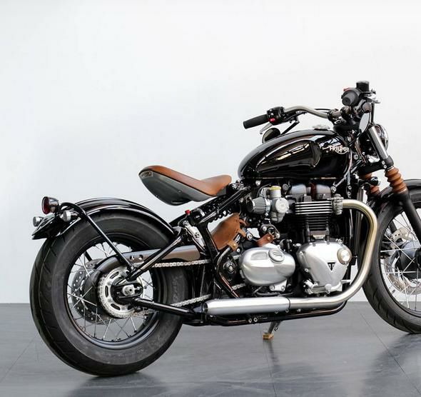 ボンネビルボバー純正リアフェンダーリアウィンカーブレーキランプ