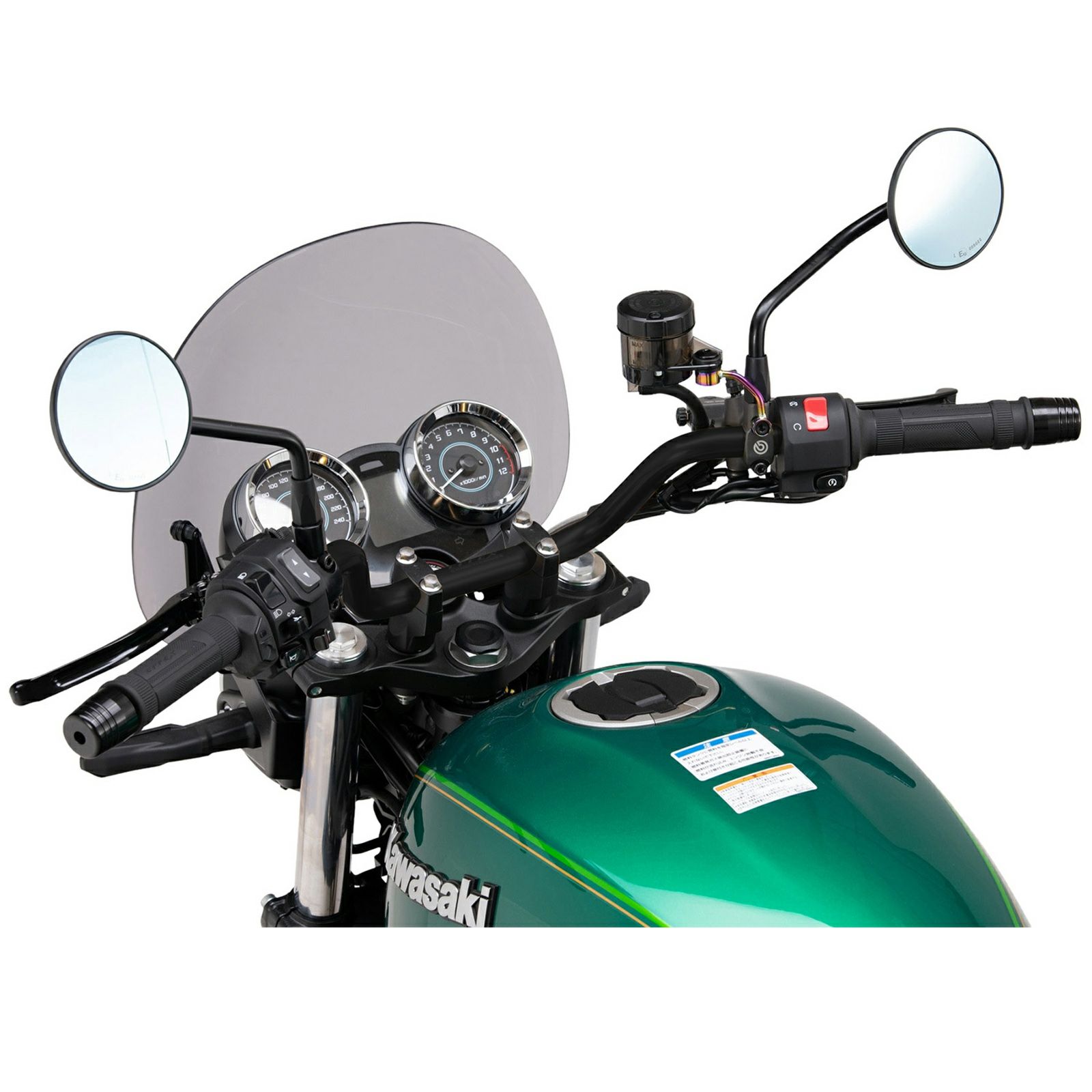 Z650RS リングポジション・LEDテールランプ (クリアレンズ) アーキ