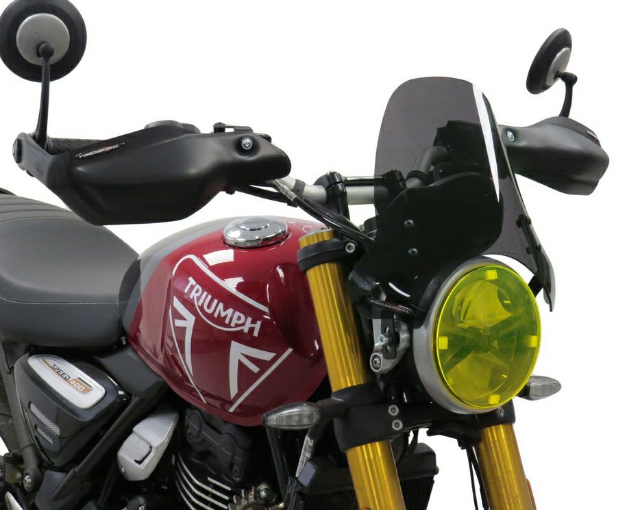 トライアンフ スピード400 ヘッドライトプロテクター Power Bronze