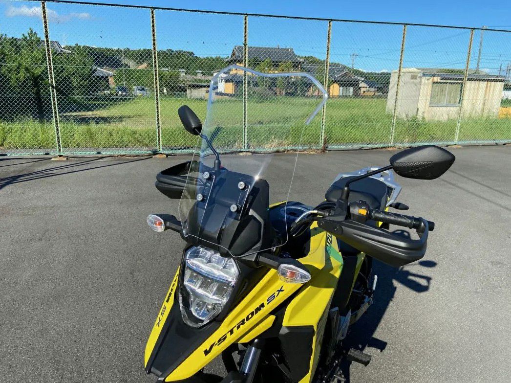 スズキ Vストローム250SX スクリーン クリア アクリポイント | バイク
