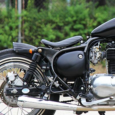 カワサキ エストレア/TR250 アルミタンク BIGCEDAR | バイクカスタム