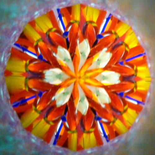 有田焼万華鏡：香蘭社]桜（T型オイルワンドスコープ）[送料無料]