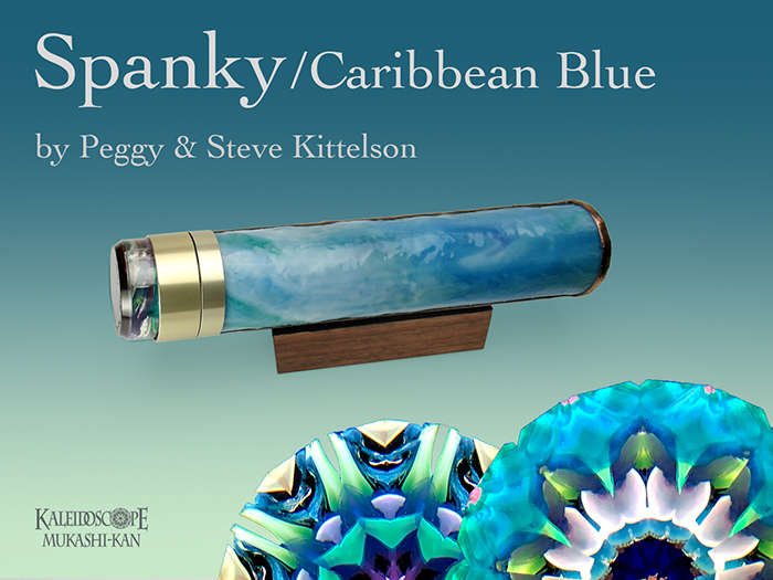 万華鏡：オイル]スパンキー／カリビアンブルー／9ポイント：ペギー