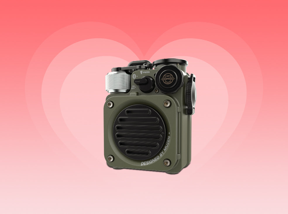 Wild Mini Outdoor Rugged Waterproof Bluetooth Speaker | Muzen Audio