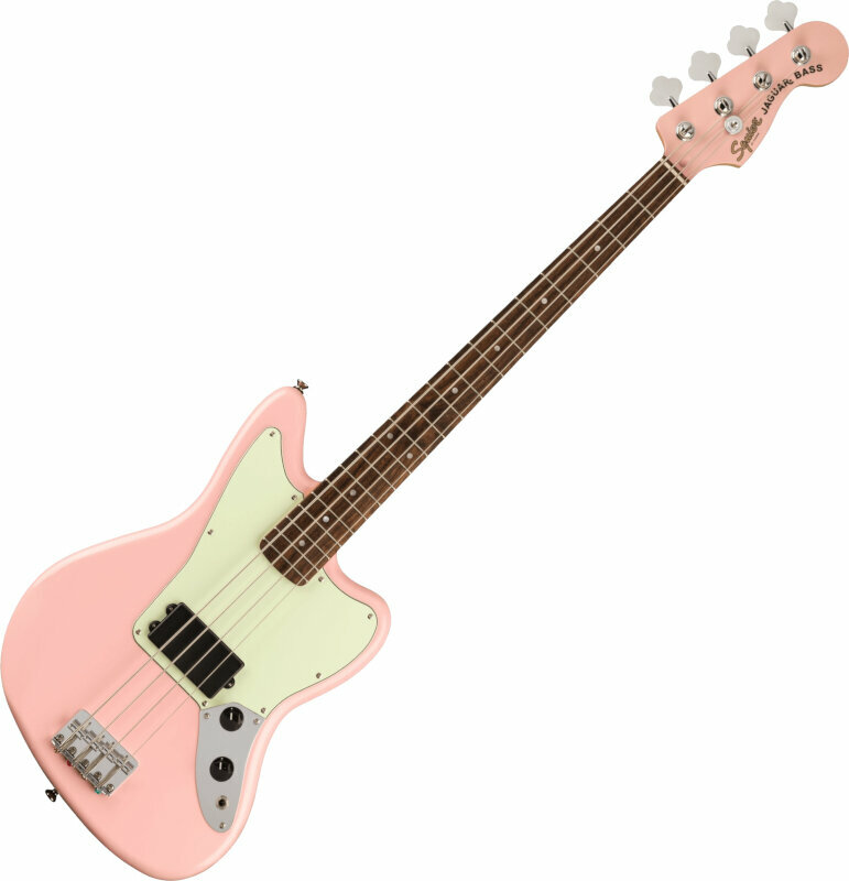 Fender Squier FSR Affinity Series Jaguar Bass Shell Pink 4-string