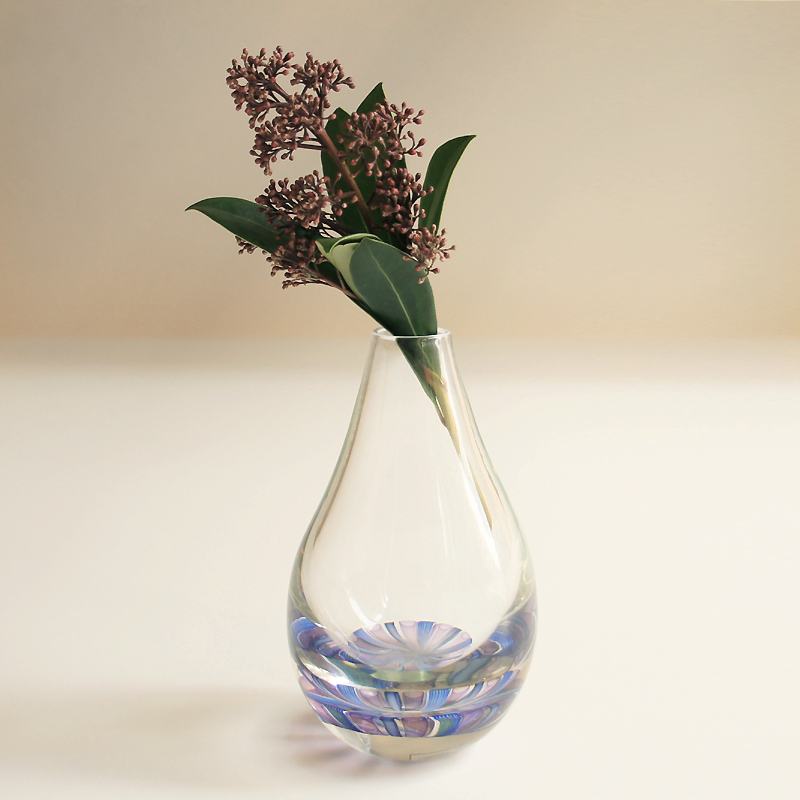 高梨良子さんの縞のガラス作品が入荷しました - n-crafts@metrocs