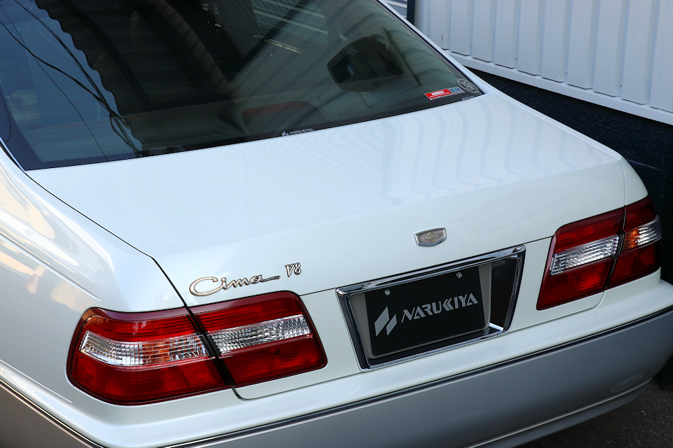 1/43 日産 シーマ Y33 41LV 1996 ミニカー ホワイトパール 1/43 日産