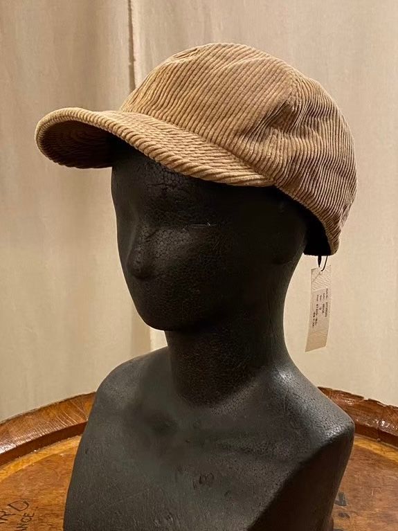 HIGHER - 8wel CORDUROY CAP / コーデュロイキャップ / ベージュ