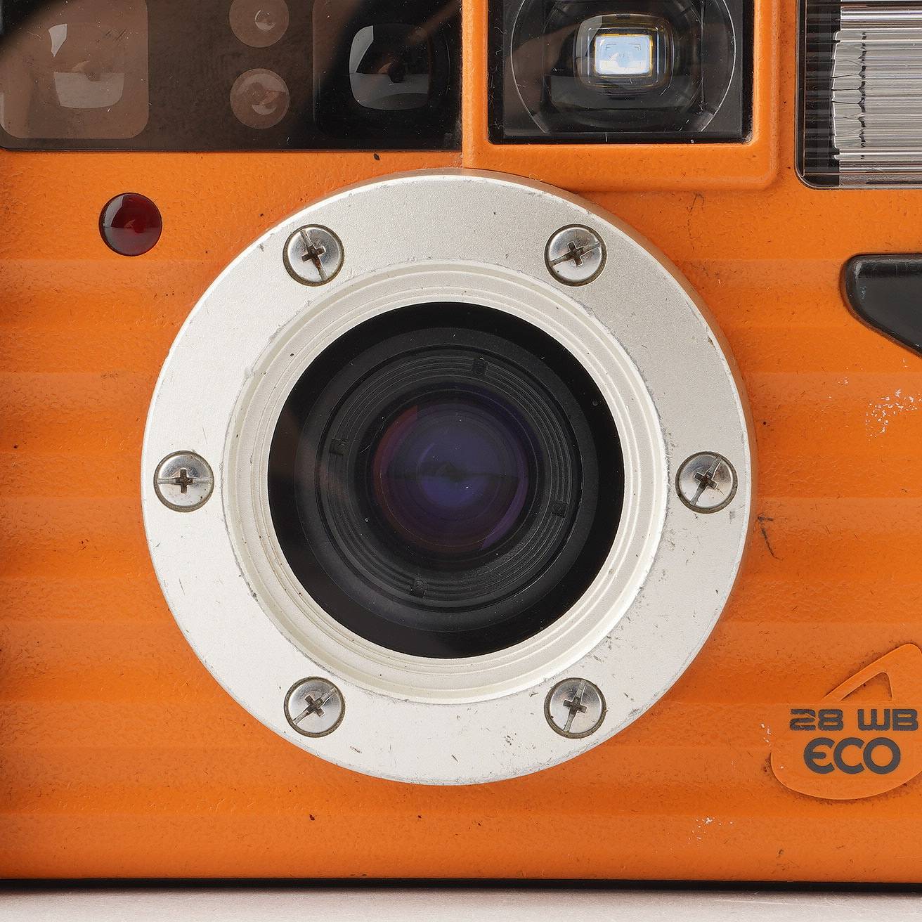 Konica 現場監督(オレンジ) LENS 28 WB ECO フィルムカメラ 【公式通販】