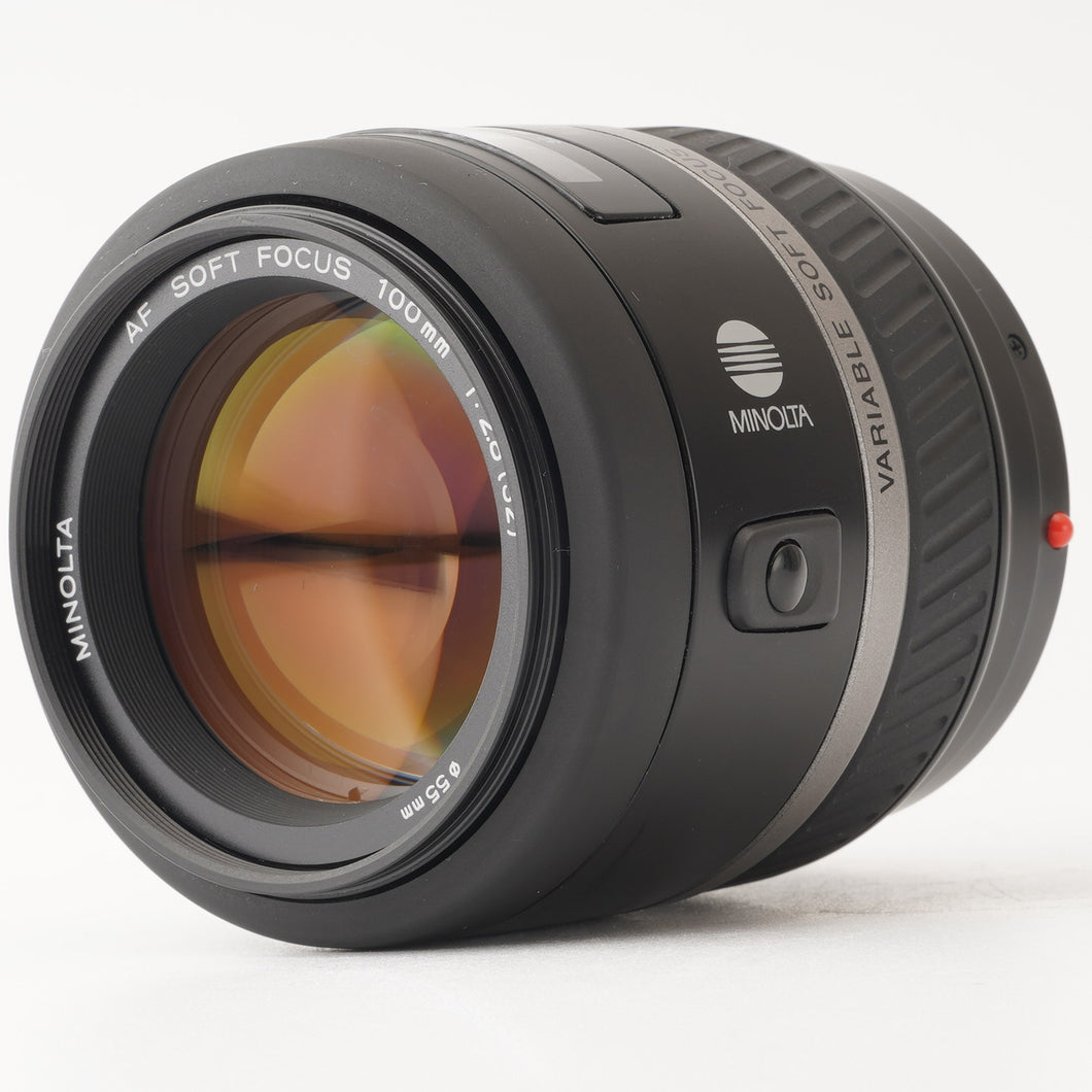 実用☆ミノルタ MINOLTA VARIABLE SOFT FOCUS AF 100mm F2.8☆おおかび