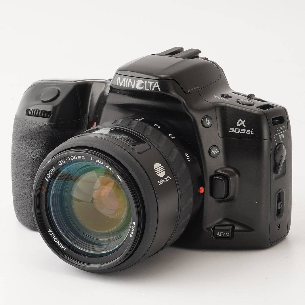 MINOLTA α303si SUPER一眼レフ+AF35-70㎜ズームレンズ MINOLTA α303si