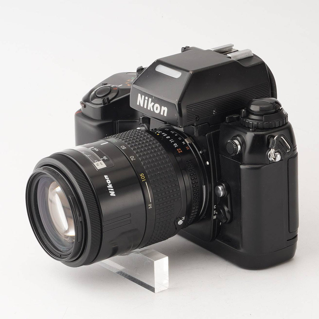 ニコン F4 フィルムカメラ AF NIKKOR 35-105mm 1:3.5-4.5 D レンズ