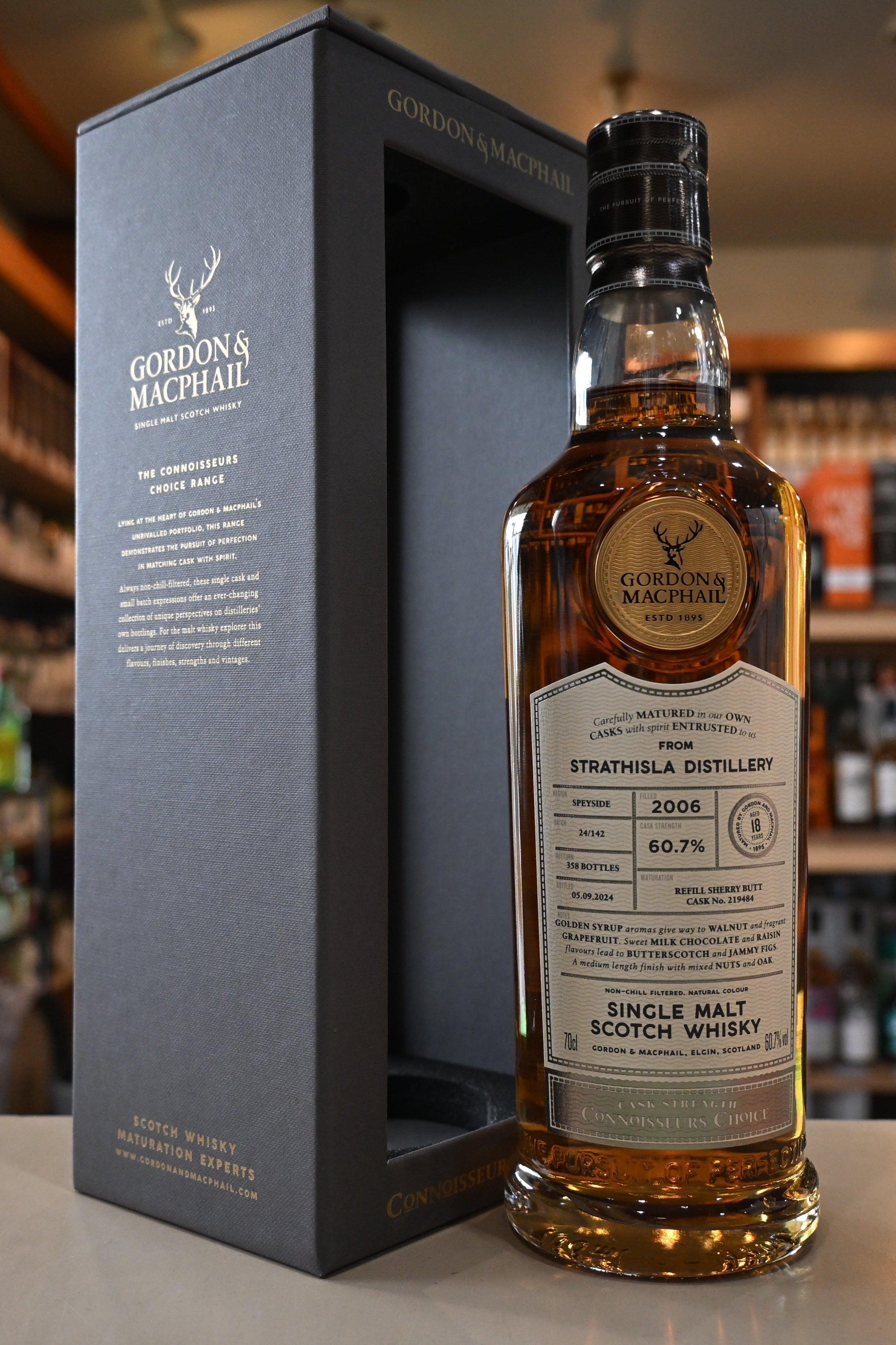 ストラスアイラ 2006 18年 ゴードン＆マクファイル コニサーズチョイス