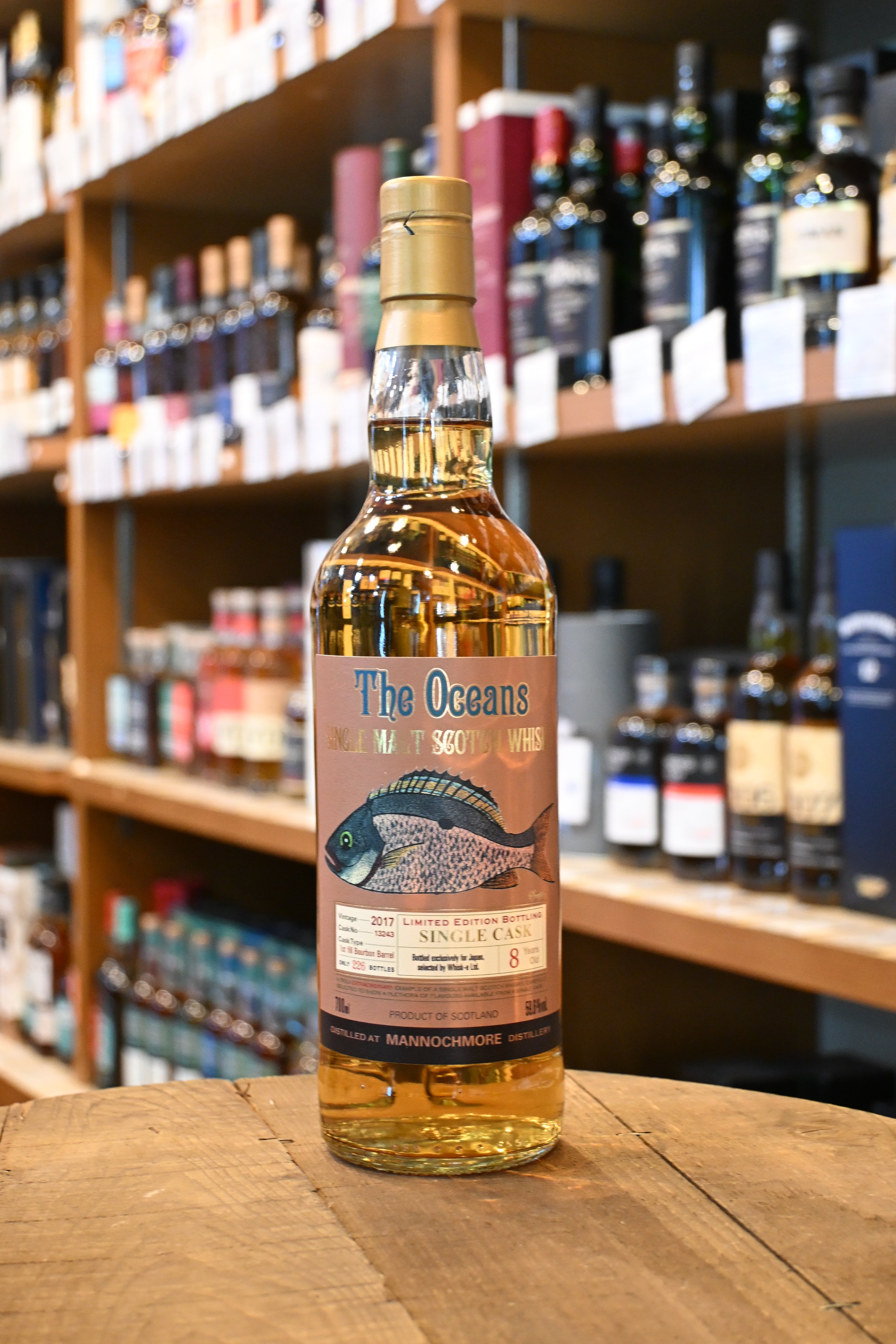 オーシャンズ マノックモア 2017年 バーボンバレル The Oceans