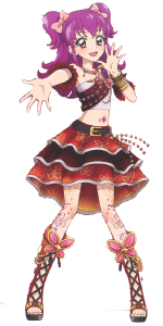 アイカツ!]三ノ輪ヒカリ[ファンアート作品] ハイプラムパレードコーデ