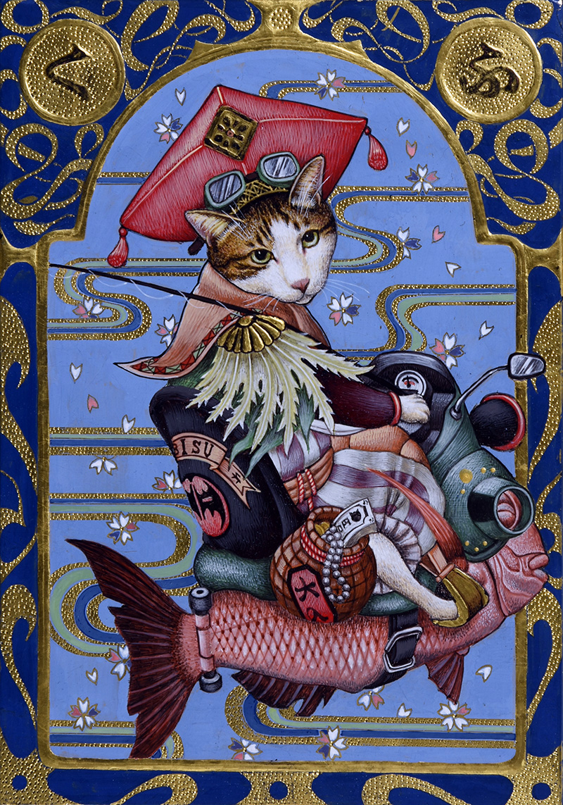 猫の絵 絵画 イラスト ドローイング 【公式通販】