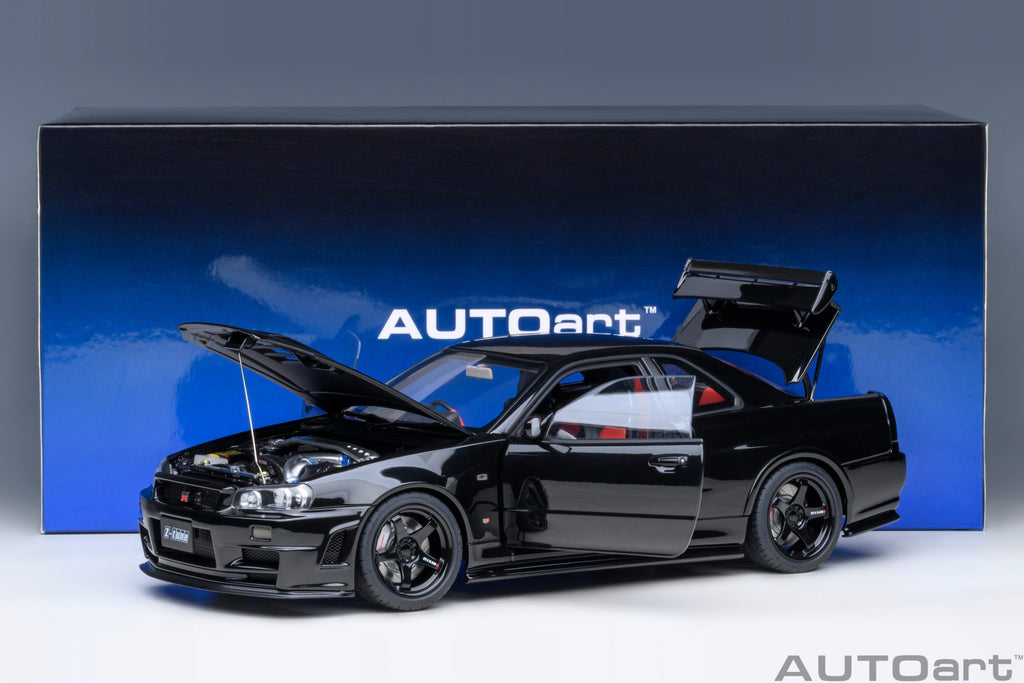 1/18 AUTOART 77463 Nissan Skyline GT-R (R34) Z-Tune (Black Pearl