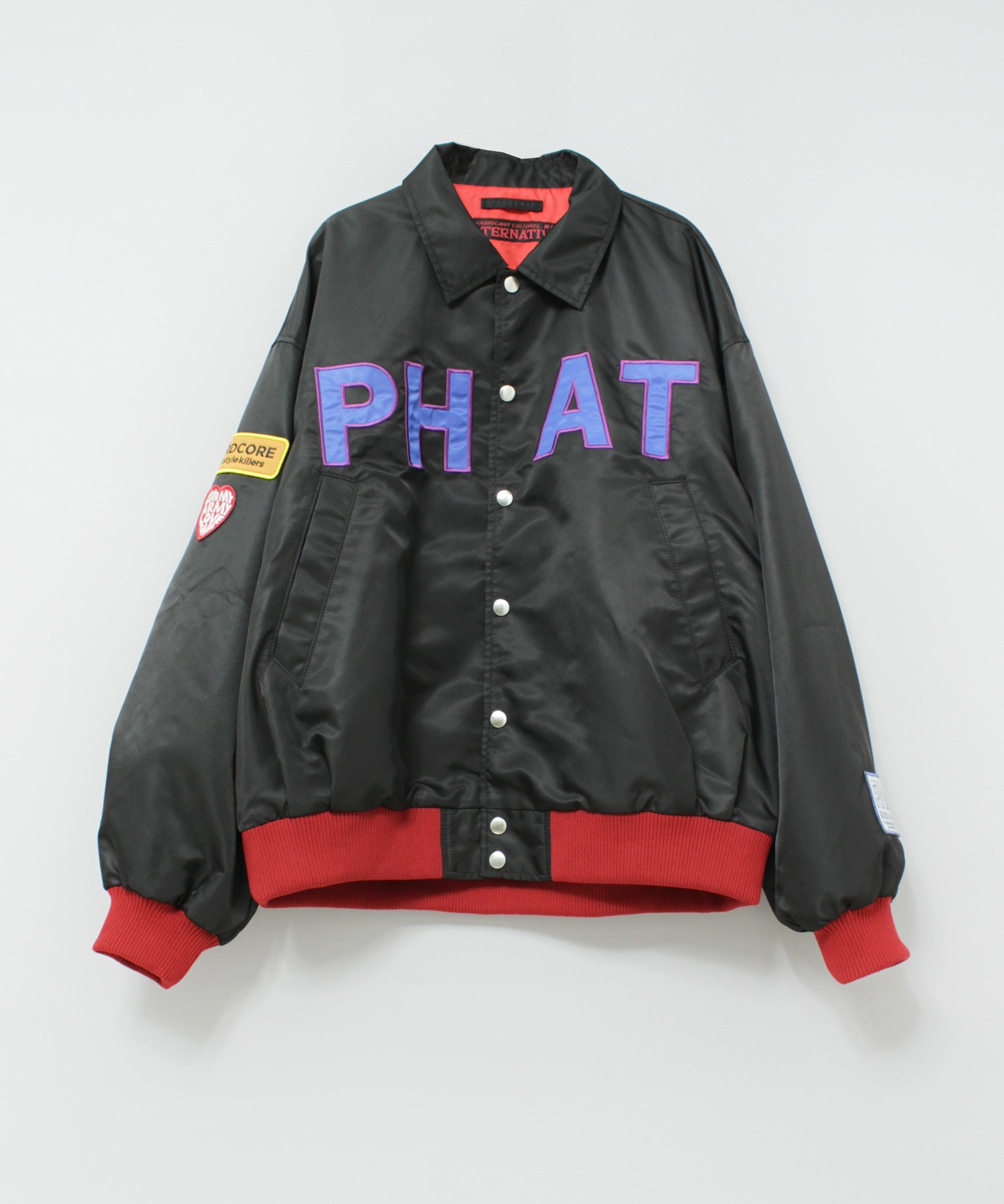 LE SSERAFIM peaches.VARSITY JACKET 新品 LE SSERAFIM peaches
