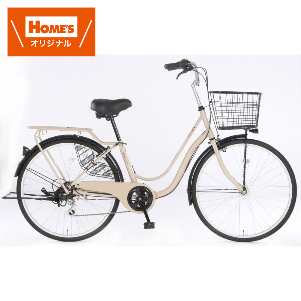 シティサイクル（軽快車） 26インチ 常時点灯ライトNH－502－2