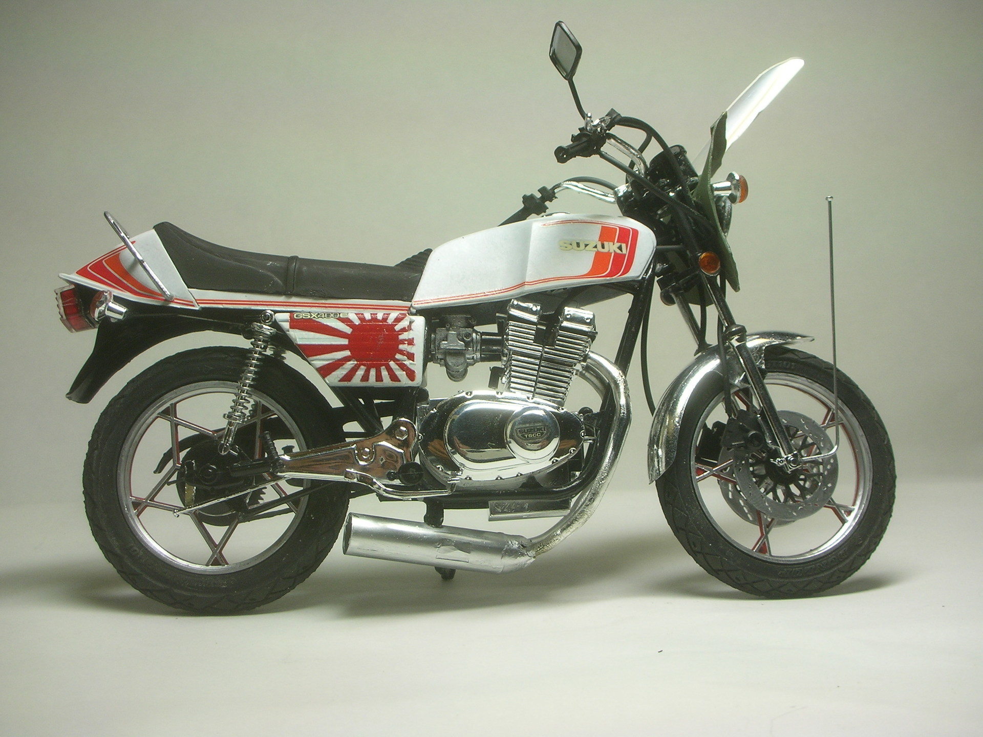 Amazon.co.jp: アオシマ 峠の神様 GS400E プラモデル スズキ SUZUKI