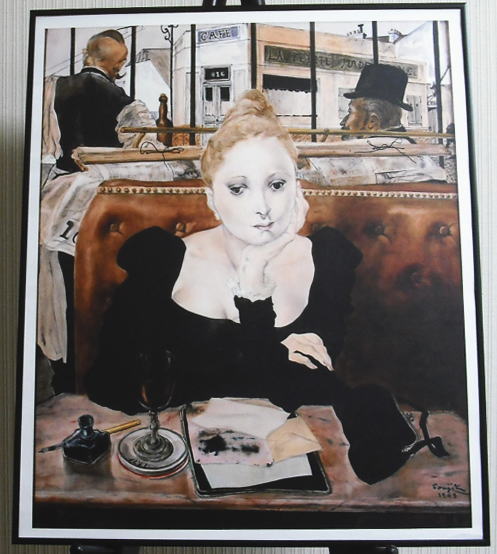 藤田嗣治/レオナール ・フジタ ( カフェ/ Cafe ) 豪華/代表作/ 名画