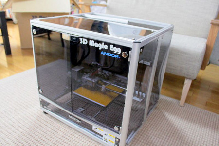 我が家に3Dプリンタ「3D Magic Egg」がやってきたので、あれこれ作って